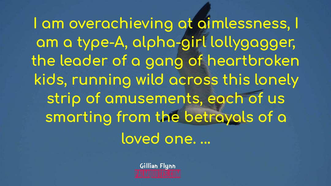 Alpha quotes by Gillian Flynn