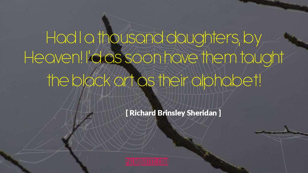 Alphabet Leasing quotes by Richard Brinsley Sheridan