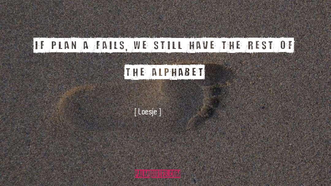 Alphabet Leasing quotes by Loesje