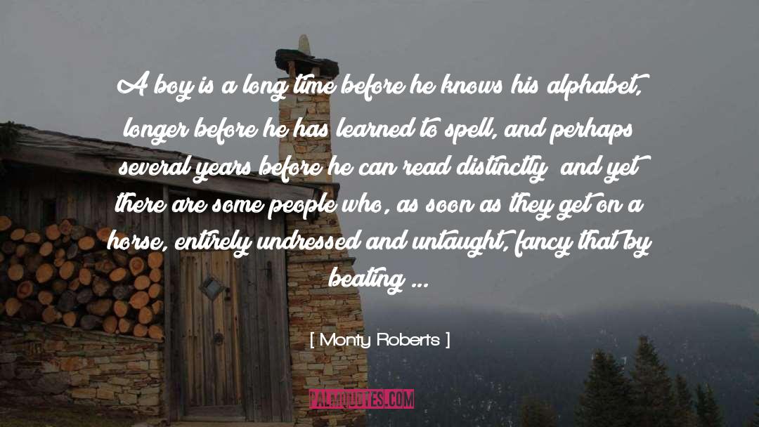 Alphabet Leasing quotes by Monty Roberts