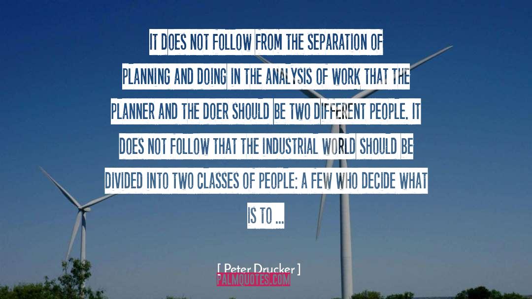 Alphabetical Order quotes by Peter Drucker