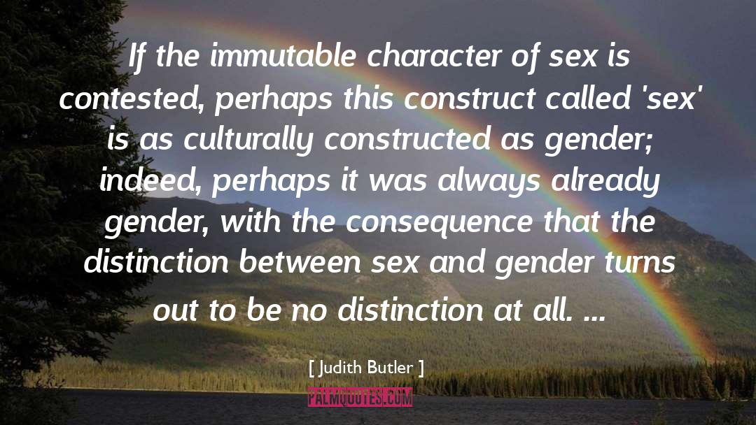 Already quotes by Judith Butler