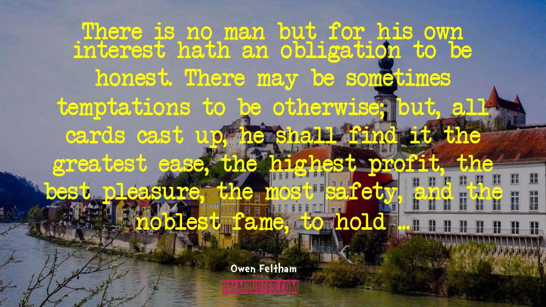 Altars quotes by Owen Feltham