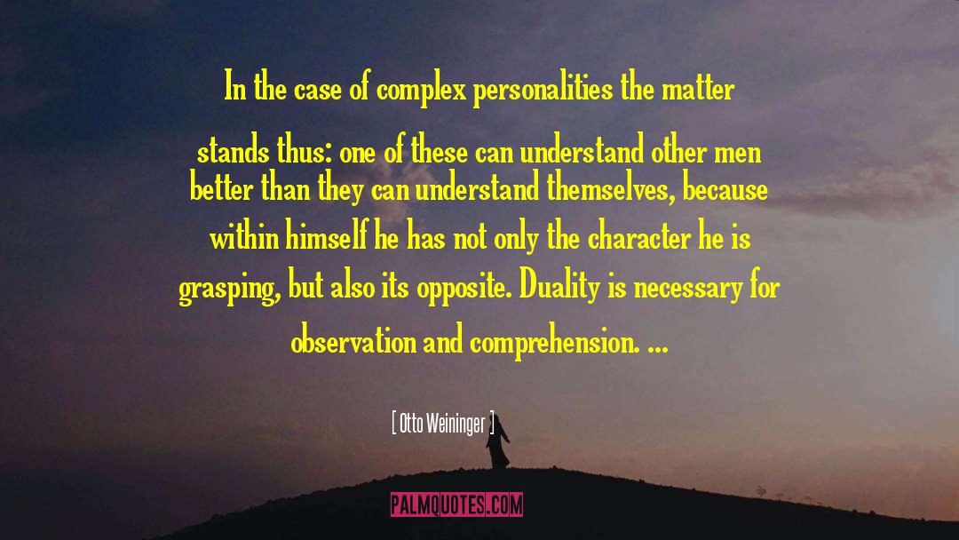 Alter Personalities quotes by Otto Weininger