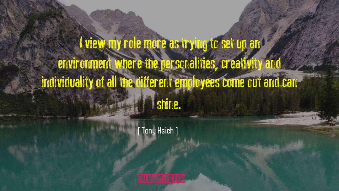 Alter Personality quotes by Tony Hsieh