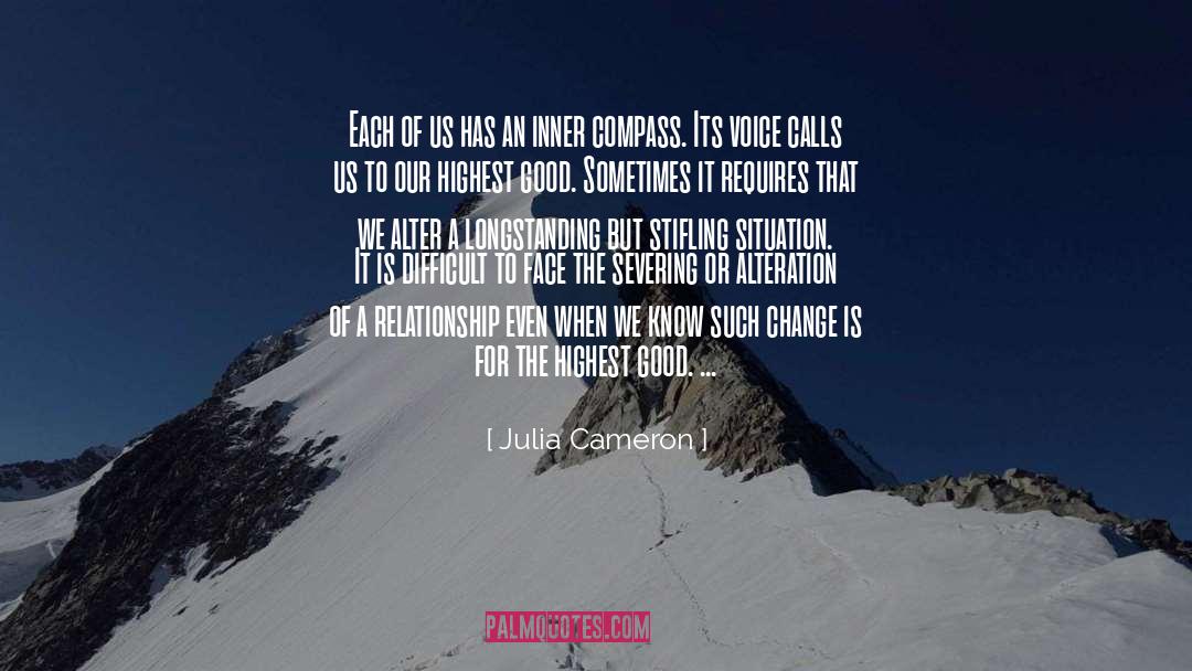 Alteration quotes by Julia Cameron