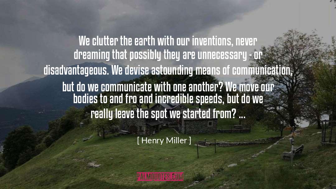 Altering quotes by Henry Miller