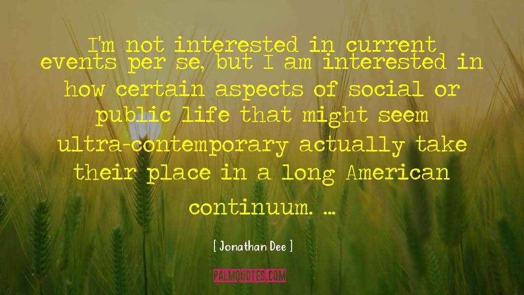 Altermodern Continuum quotes by Jonathan Dee