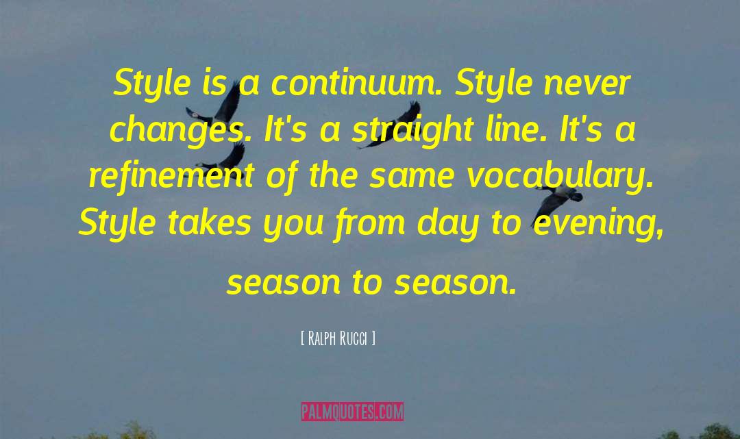 Altermodern Continuum quotes by Ralph Rucci