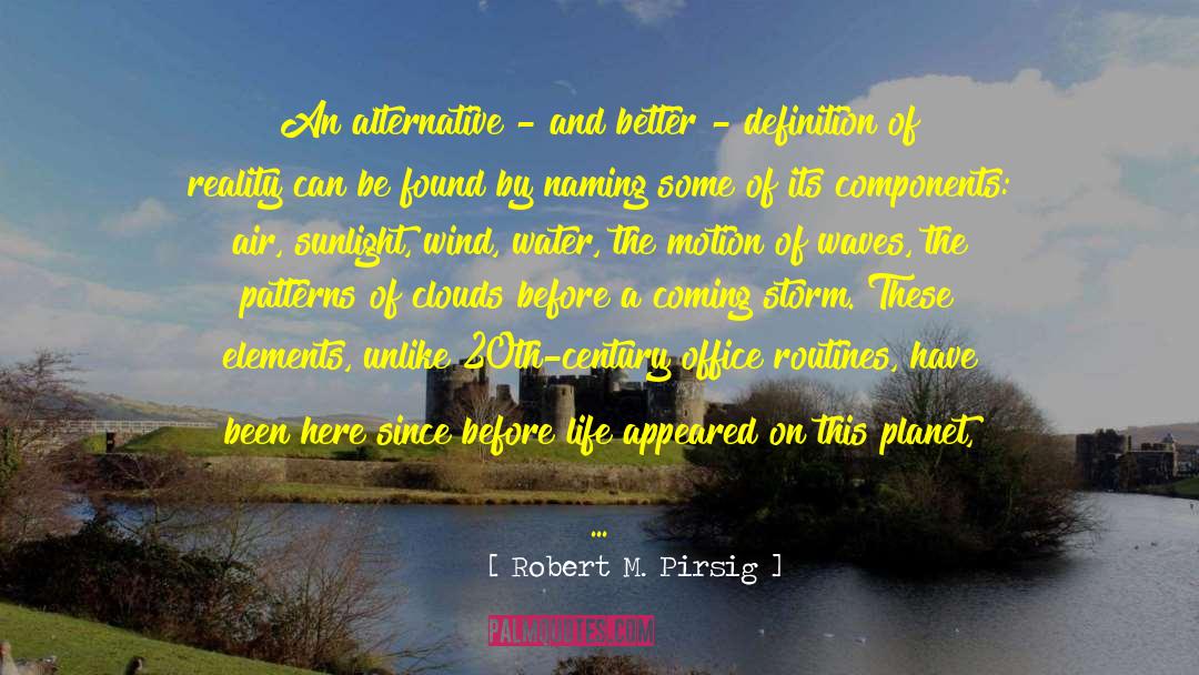 Alternate Realities quotes by Robert M. Pirsig