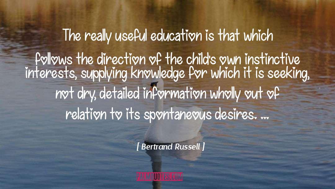 Alternative Education quotes by Bertrand Russell