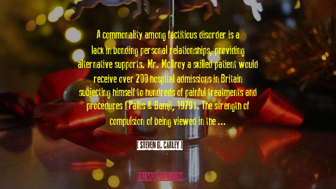 Alternative Healing quotes by Steven G. Carley