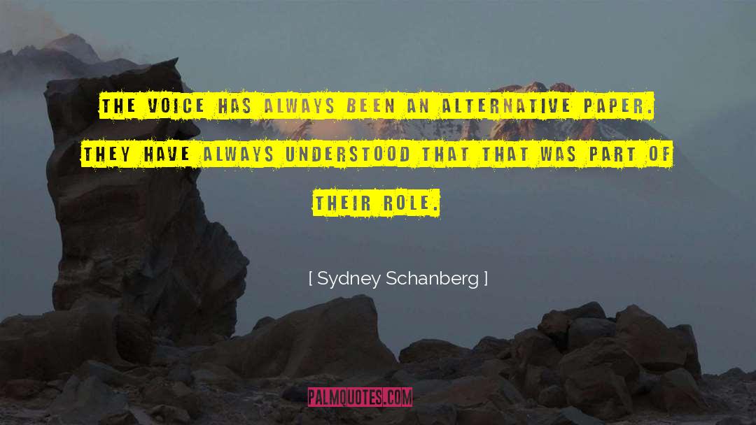 Alternative Histories quotes by Sydney Schanberg