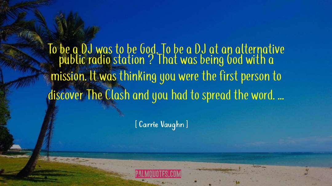 Alternative Music quotes by Carrie Vaughn