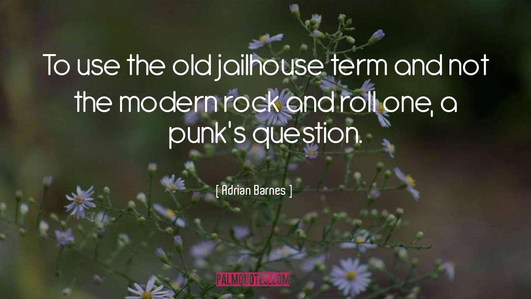 Alternative Rock Rock And Roll quotes by Adrian Barnes