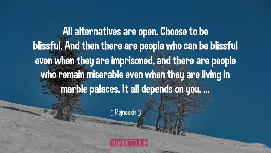 Alternatives quotes by Rajneesh