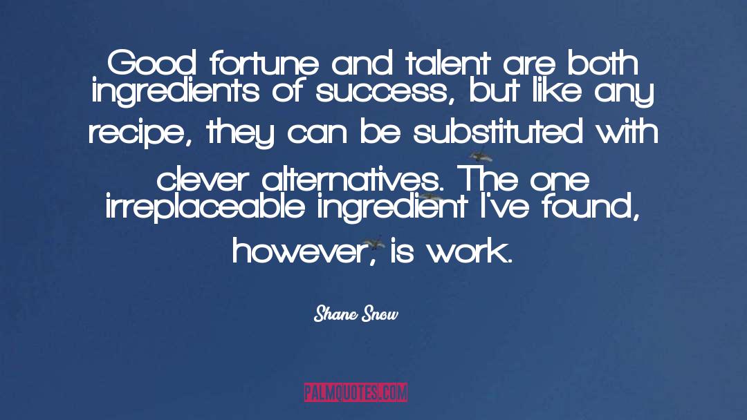 Alternatives quotes by Shane Snow