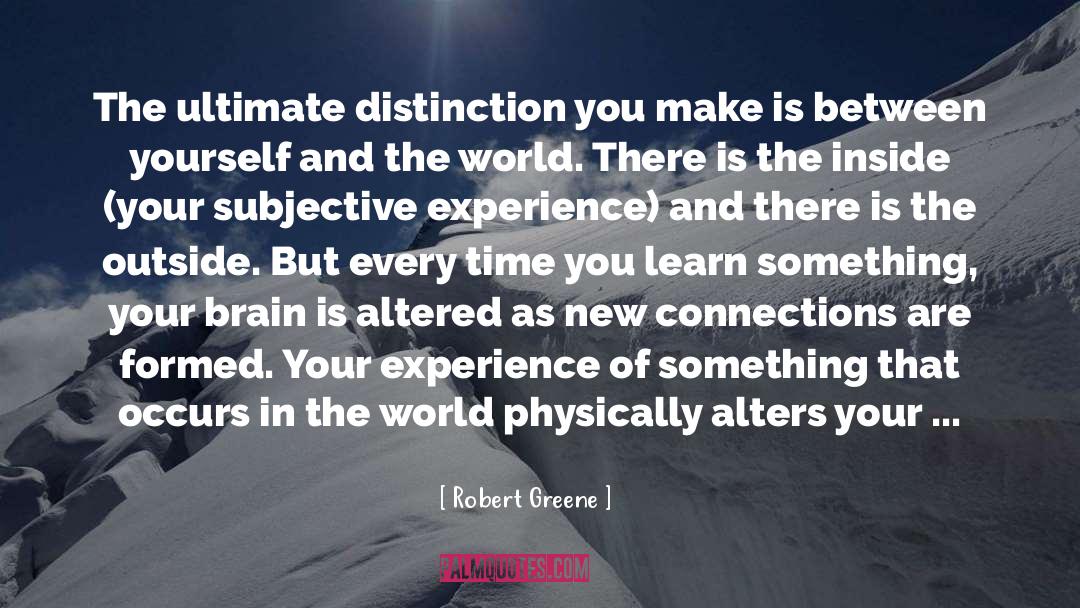 Alters quotes by Robert Greene