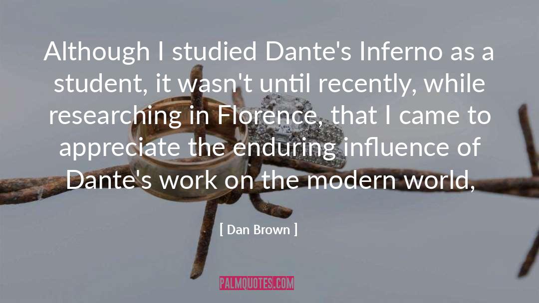 Although quotes by Dan Brown