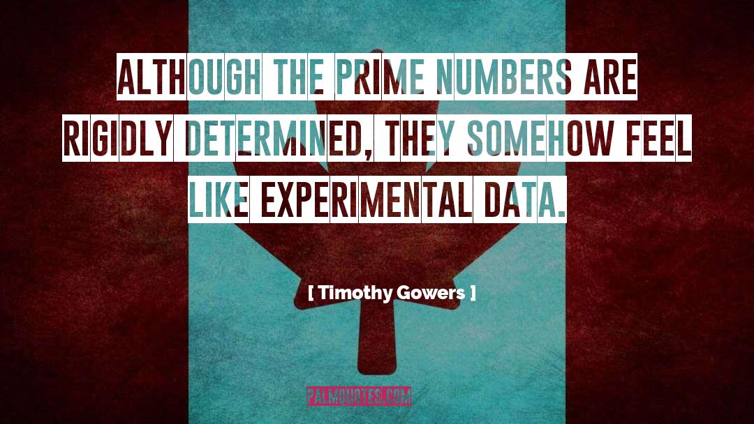 Although quotes by Timothy Gowers