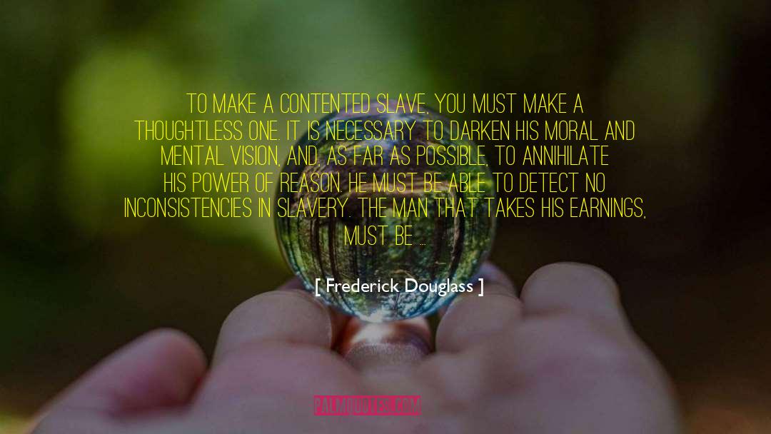 Altimate Vision quotes by Frederick Douglass