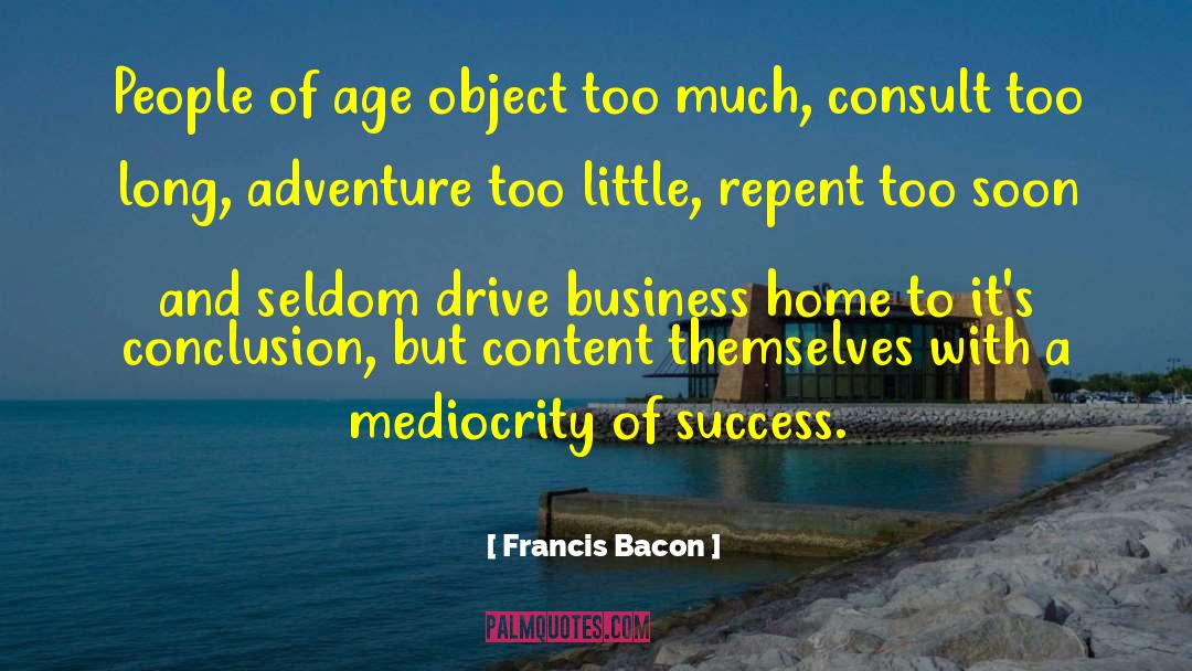 Altitude Of Success quotes by Francis Bacon