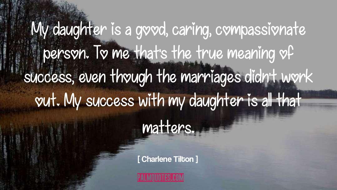 Altitude Of Success quotes by Charlene Tilton