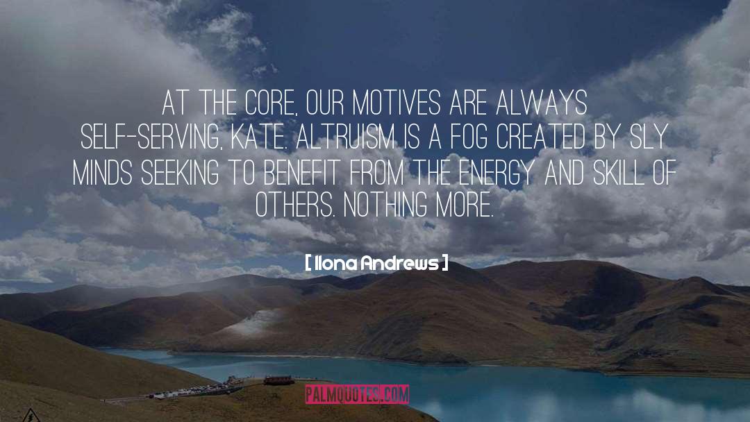 Altruism quotes by Ilona Andrews