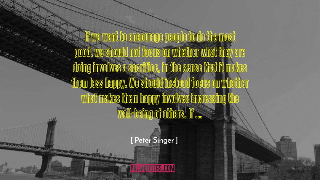 Altruism quotes by Peter Singer