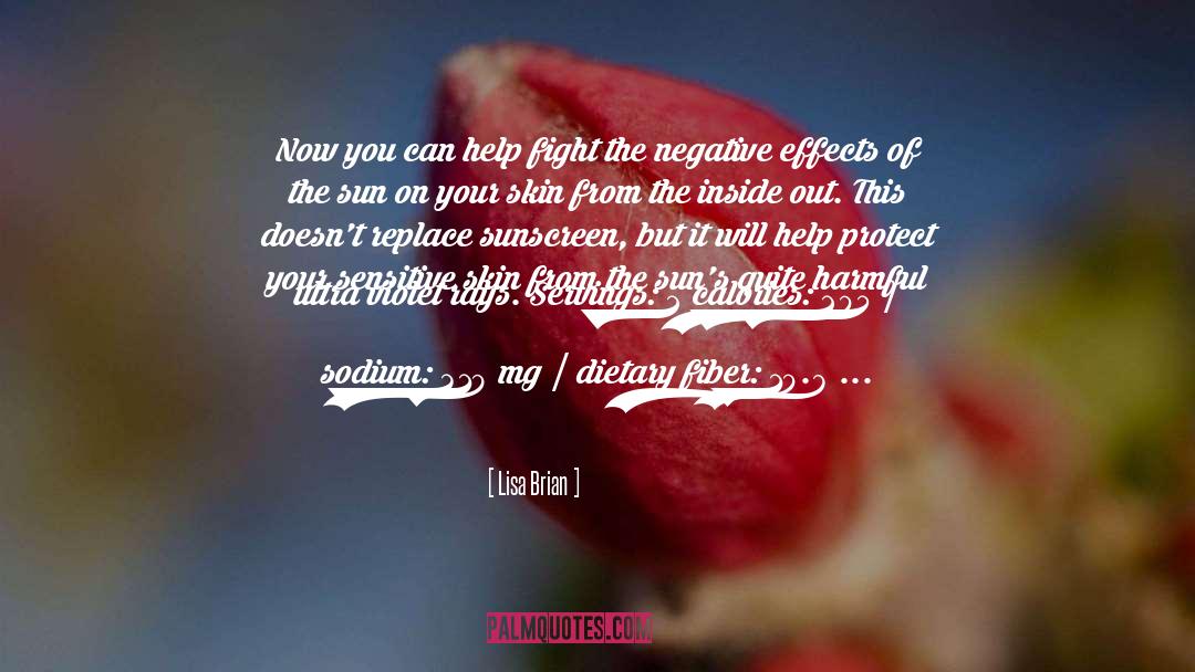 Altruist Sunscreen quotes by Lisa Brian