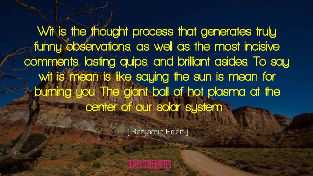 Altruist Sunscreen quotes by Benjamin Errett