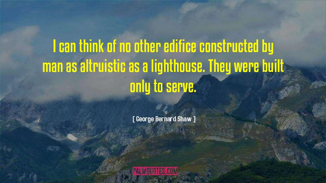 Altruistic quotes by George Bernard Shaw