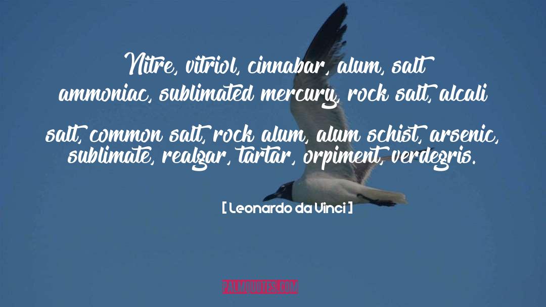 Alum quotes by Leonardo Da Vinci