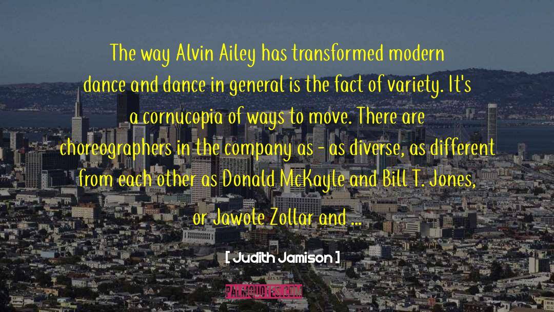Alvin Ailey quotes by Judith Jamison