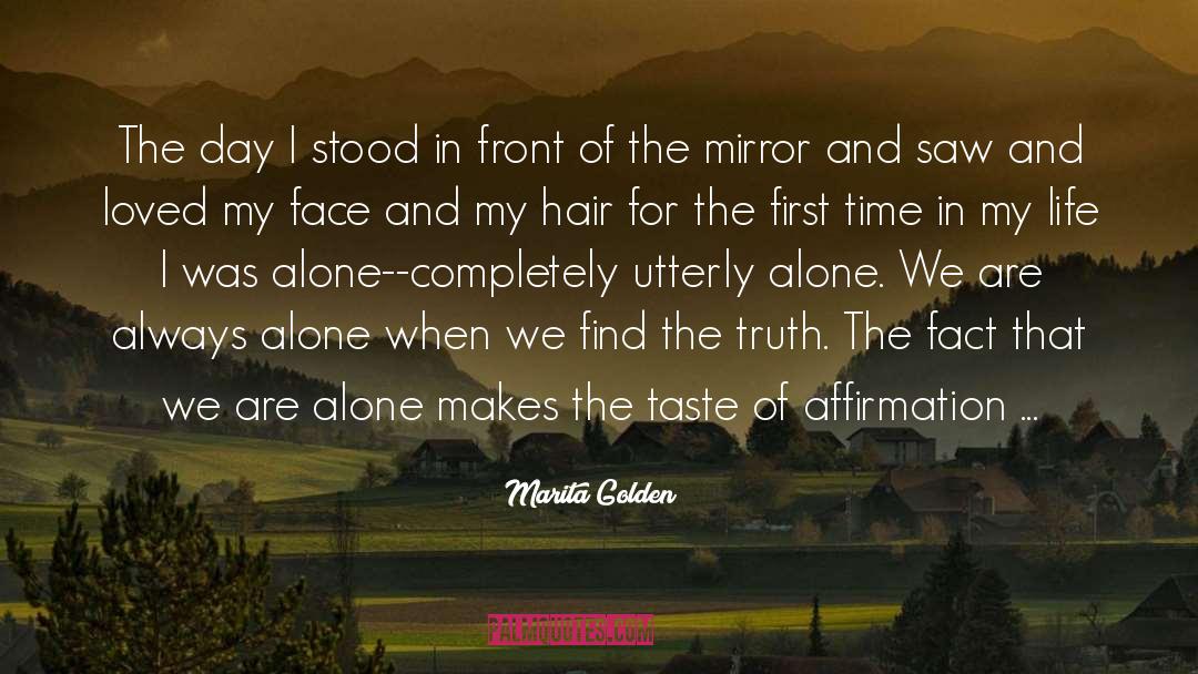 Always Alone quotes by Marita Golden