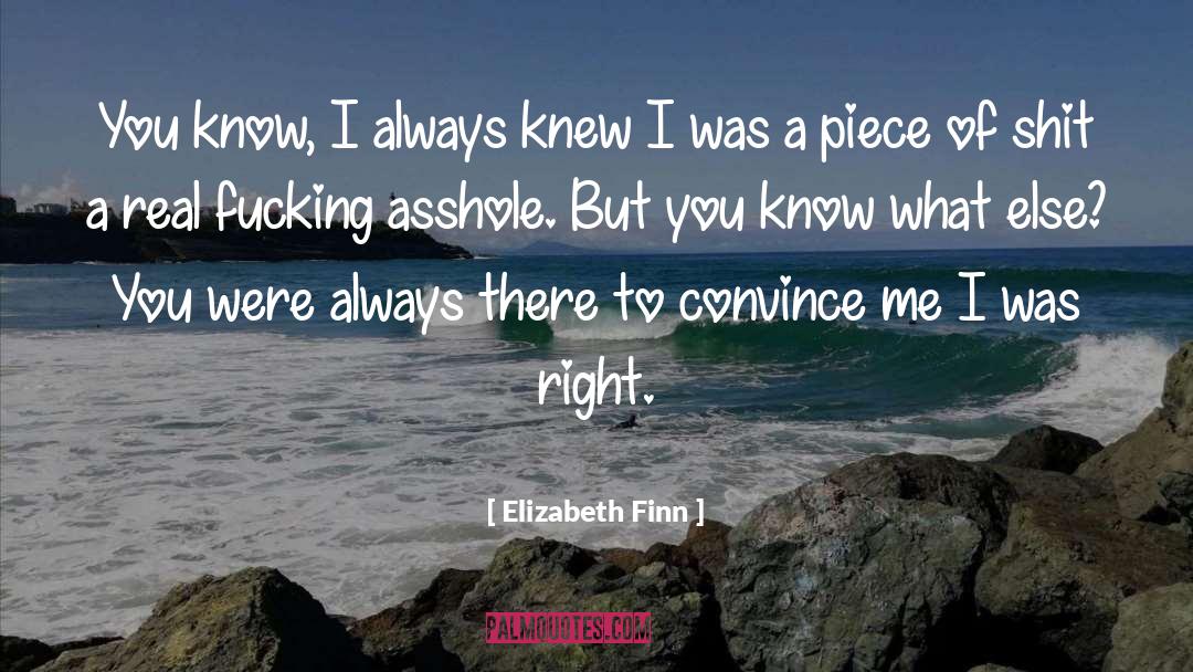 Always Arguing quotes by Elizabeth Finn