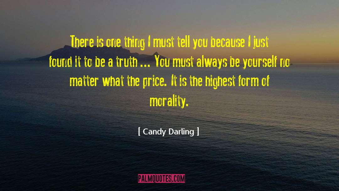 Always Be Yourself quotes by Candy Darling
