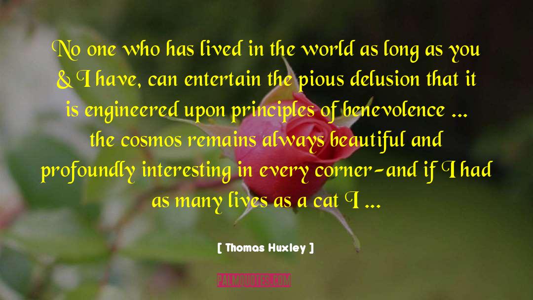 Always Beautiful quotes by Thomas Huxley