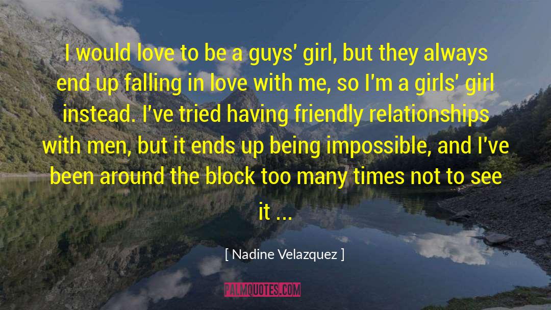 Always Being Positive quotes by Nadine Velazquez