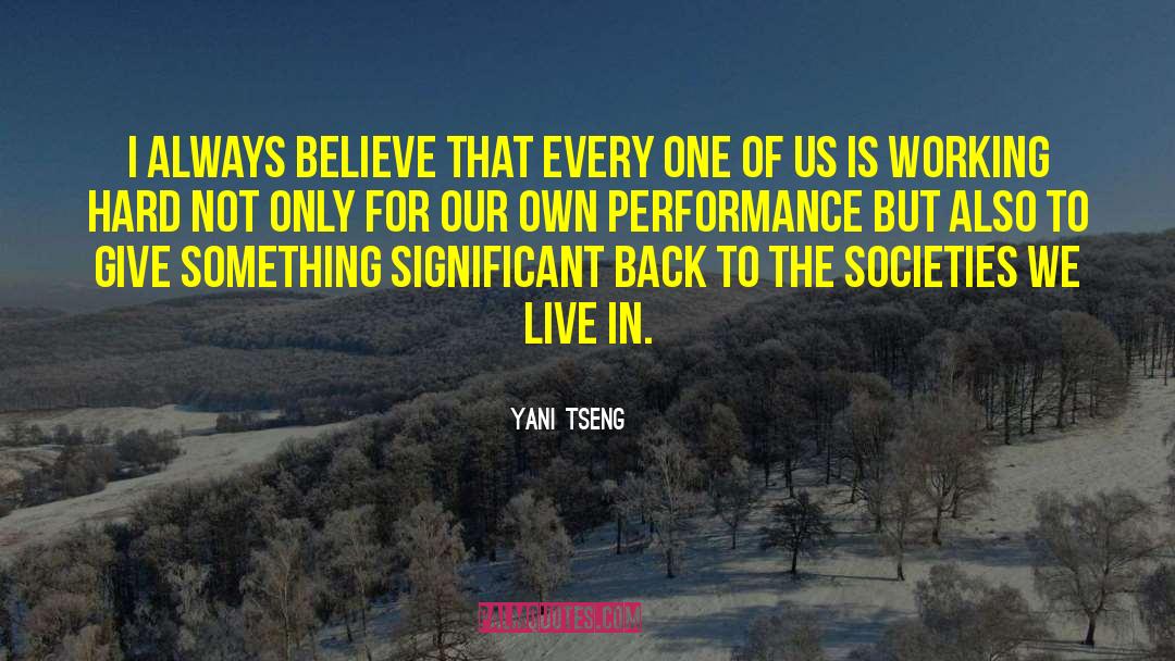 Always Believe quotes by Yani Tseng