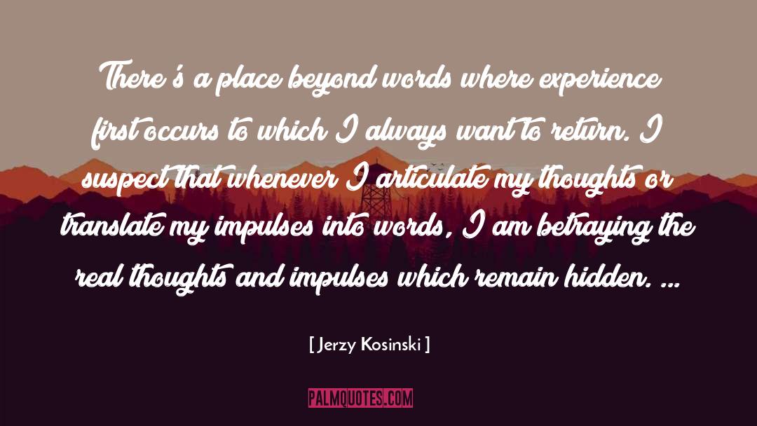 Always Complaining quotes by Jerzy Kosinski