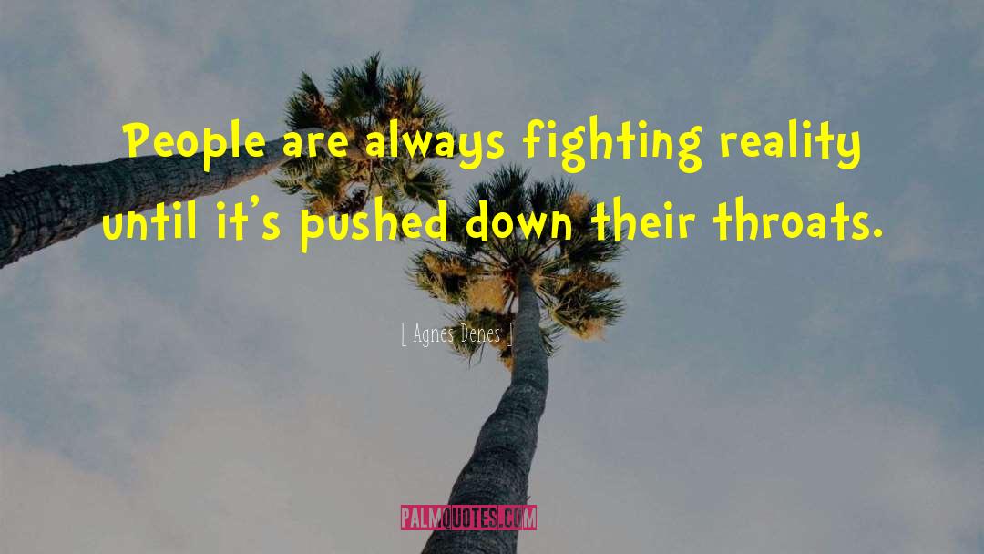 Always Fighting quotes by Agnes Denes