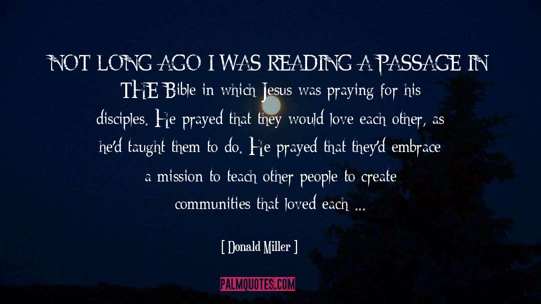 Always Praying quotes by Donald Miller