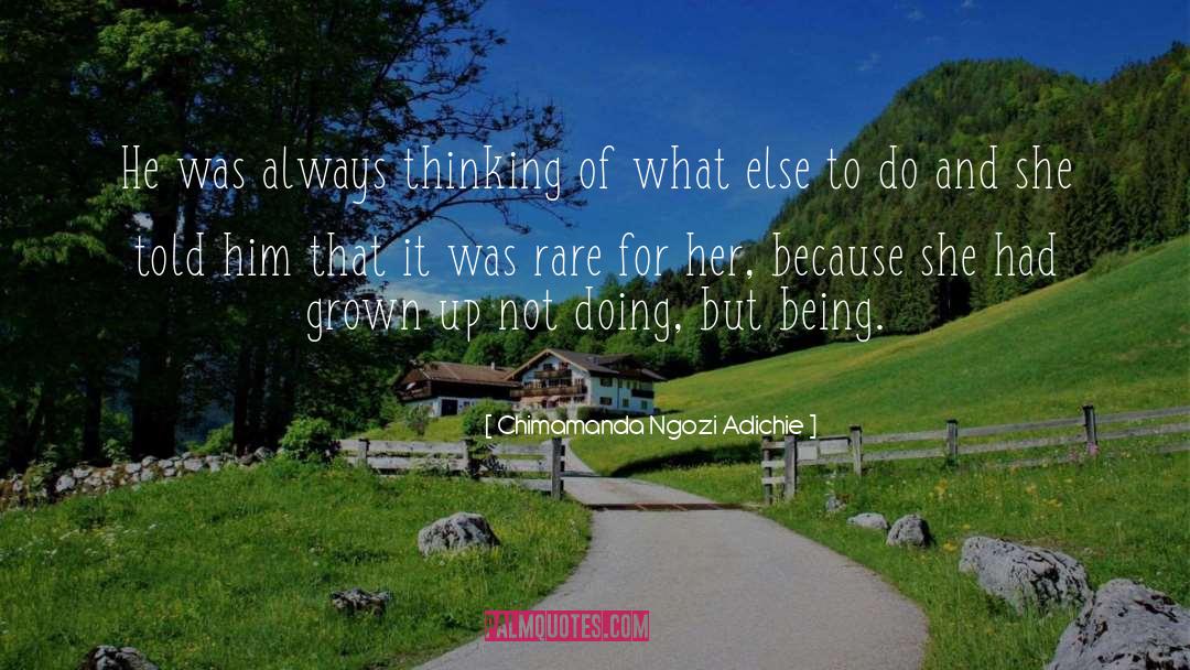 Always Thinking quotes by Chimamanda Ngozi Adichie