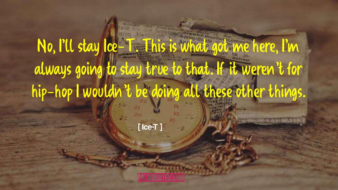 Always To Remember quotes by Ice-T