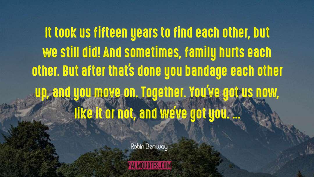 Always Together Family quotes by Robin Benway