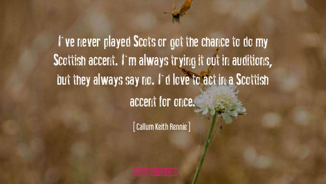 Always Trying quotes by Callum Keith Rennie