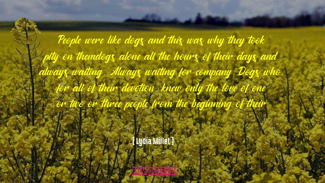 Always Waiting quotes by Lydia Millet