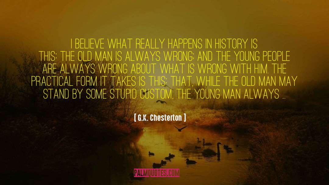 Always Wrong quotes by G.K. Chesterton