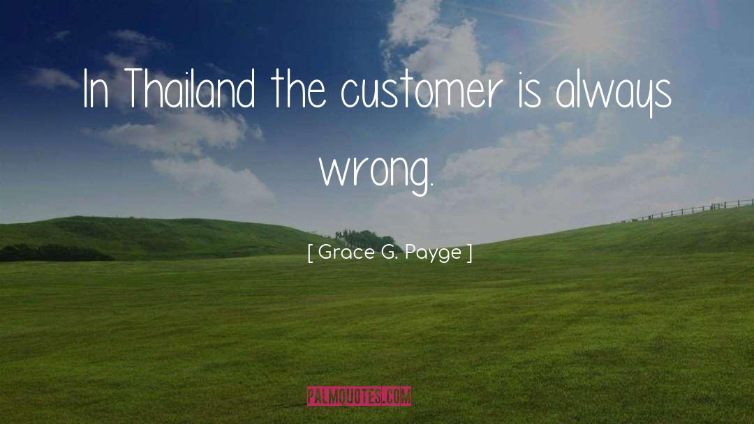 Always Wrong quotes by Grace G. Payge
